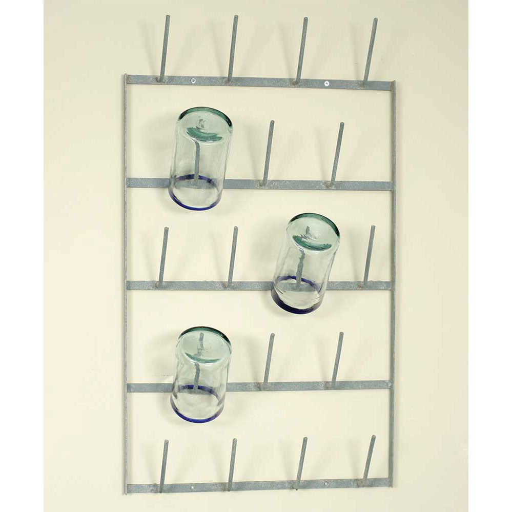 Mason jar best sale drying rack