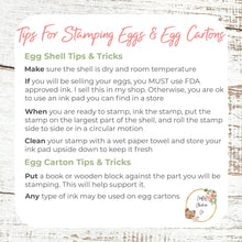 Load image into Gallery viewer, Deviled Egg Chicken Egg Stamp