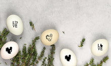Load image into Gallery viewer, Silkie Chicken Egg Stamp Collection