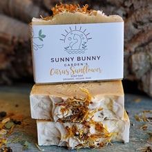 Load image into Gallery viewer, Vegan Handmade Organic Soap - Citrus Sunflower