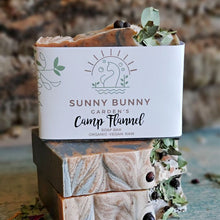 Load image into Gallery viewer, Handmade Vegan Organic Soap Bar - Camp Flannel
